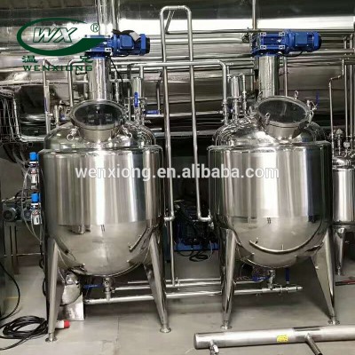 WX FDA GMP Qualified Pharmaceutical liquid preparation stainless steel mixing tank